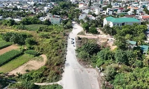 Gần 10 năm thi công, tuyến đường 876m ở Quảng Ngãi mới hoàn thành khoảng 150m