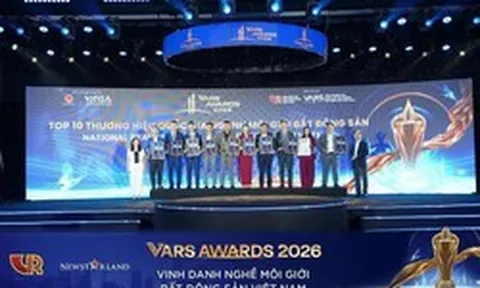 Newstarland ghi dấu ấn tại VARS Awards 2026, khẳng định vị thế tiên phong