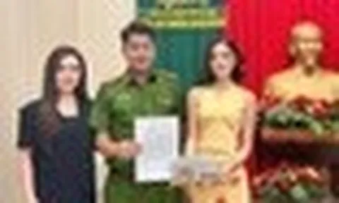 Hoa hậu Văn hóa Thế giới 2026 nhận lại tài sản nhờ Công an TP Hà Nội