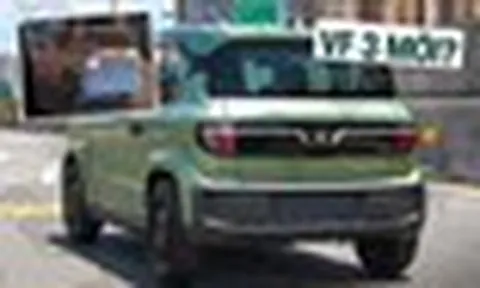 Rộ ảnh VinFast VF 3 với thiết kế mới trên đường: Bỏ vài chi tiết hầm hố, CĐM kỳ vọng một bản mở rộng khoang cabin
