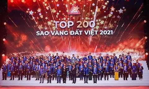 King Coffee đạt giải thưởng Sao Vàng Đất Việt 2021