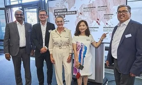 VietnamWood và NürnbergMesse công bố quan hệ hợp tác chiến lược nhằm khai thác thêm nhiều cơ hội mới cho triển lãm công nghiệp chế biến gỗ