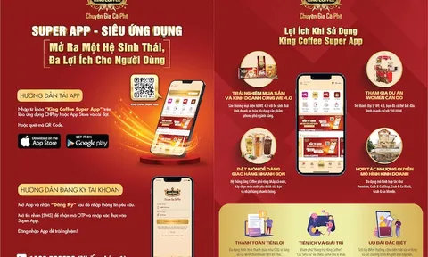 King Coffee Super App – Thương hiệu Việt – trí tuệ Việt
