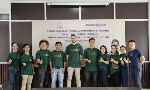 Sika® và hành trình cùng Operation Smile Việt Nam tìm lại nụ cười cho trẻ em dị tật khe hở môi, hàm ếch tại TP HCM