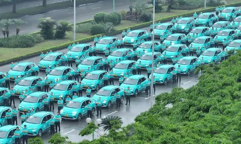 Khai trương hãng taxi thuần điện đầu tiên tại Việt Nam