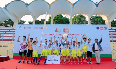 Bóng đá Học đường TP.HCM lập “cú đúp" vô địch, khép lại Lotteria Challenge Cup 2023 đầy cảm xúc