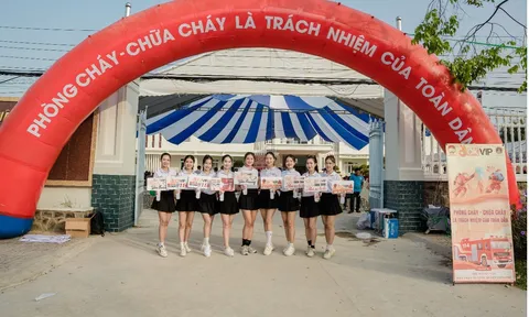 Chương trình: “Phòng cháy chữa cháy là trách nhiệm của toàn dân cùng OKVIP” tại huyện Long Phú