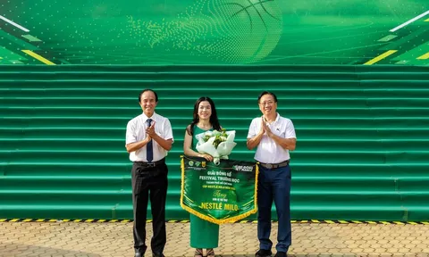 Khởi tranh Giải Bóng rổ Festival Trường học TP.HCM – Cúp Nestlé MILO 2024