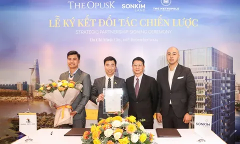 Đông Tây Land ký kết độc quyền dự án The 9 Stellars và phân phối chiến lược căn hộ The OpusK