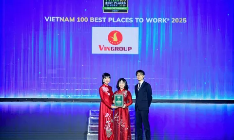 Hệ sinh thái Vingroup khẳng định uy tín với vị trí thứ 6 trong Top 10 Nơi làm việc Tốt nhất Việt Nam 2025
