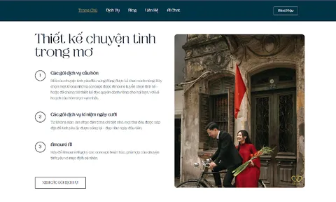 Amouré – Nền tảng công nghệ cảm xúc tiên phong chuẩn hóa dịch vụ cầu hôn và kỷ niệm tình yêu tại Việt Nam