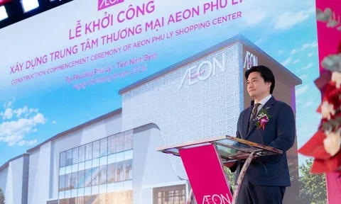AEON Phủ Lý chính thức khởi công: Mở ra cơ hội phát triển cho lao động địa phương